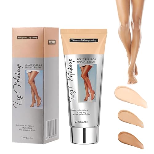 Body Coverage Perfector para piernas, resistente al agua, cobertura corporal para piernas, resistente al agua, cubierta de tatuaje para cicatrices de piernas y cuerpo, textura ligera (color natural