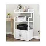 Polyvalent - Vous pouvez le placer dans votre salle d'étude comme étagère à livres, comme rangement de cuisine pour mettre des fours à micro-ondes et autres casseroles et poêles dans la cuisine, comme support d'imprimante et étagère de rangement de fichiers dans votre bureau