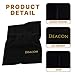 Swanson Christian Products Hand Towel Deacon Towel w/Gold Embroidery Pastor Appreciation Gift Fathers Day Present Face Towel Sweat Towels for Gym Absorbent Cotton Black