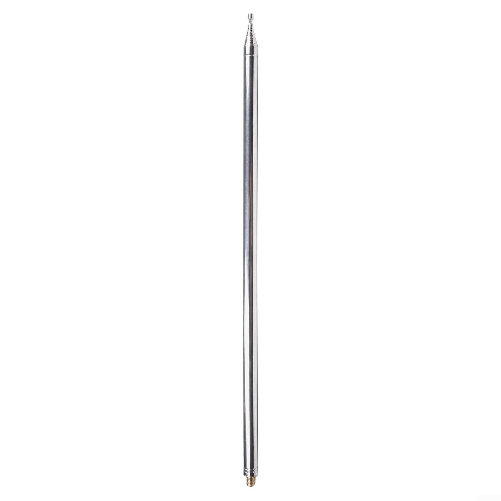 Antenna Telescopica in Acciaio Inossidabile 5,6 M, Leggera e Flessibile, a 14 Sezioni Antenna a Bordo, Antenna Telescopica Fai -te con Interfaccia M10