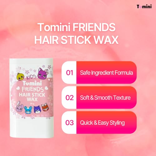 Cera para Peinar Infantil TOMINI Kids Friends 20g miniatura 2