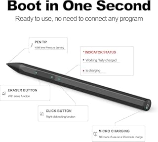 Active Pen MPP2.0 for ASUS SA201H SA203H Compatible with ROG Flow Z13 Pen ORG X13 Pen ROG Flow X16, 4069 Pressure