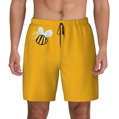 Bañador de hombre evita humedad con secado rápido ligero de abejas para playa y calor