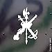 Sticker/Sticker – spagnola Legion legión Española Spagna fremde Legion militare esercito distintivo Stemma – 15 x 10 cm Bianco # A223