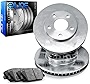 R1 Concepts Front Brakes and Rotors Kit |Front Brake Pads| Brake Rotors and Pads| Ceramic Brake Pads and Rotors |fits 2019-2021 Ram 1500