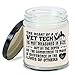 MEDROC Vet Tech Candle Heart of A Vet Tech Thank You Gift for Vet Tech Coworker Women Men, Birthday Christmas Gift for Vet Tech Student, Veterinary Technician Week Gift for Vet Tech Home Decoration