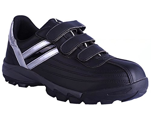 DDTX Zapatillas Seguridad con Punta de Acero Calzado de Seguridad Hombre Zapato Trabajo Comodos y Ligeros Transpirables Negro 44EU