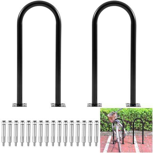 Otoolling 2 Pack 2-3 Bike Capacity U Bike Rack Commercial