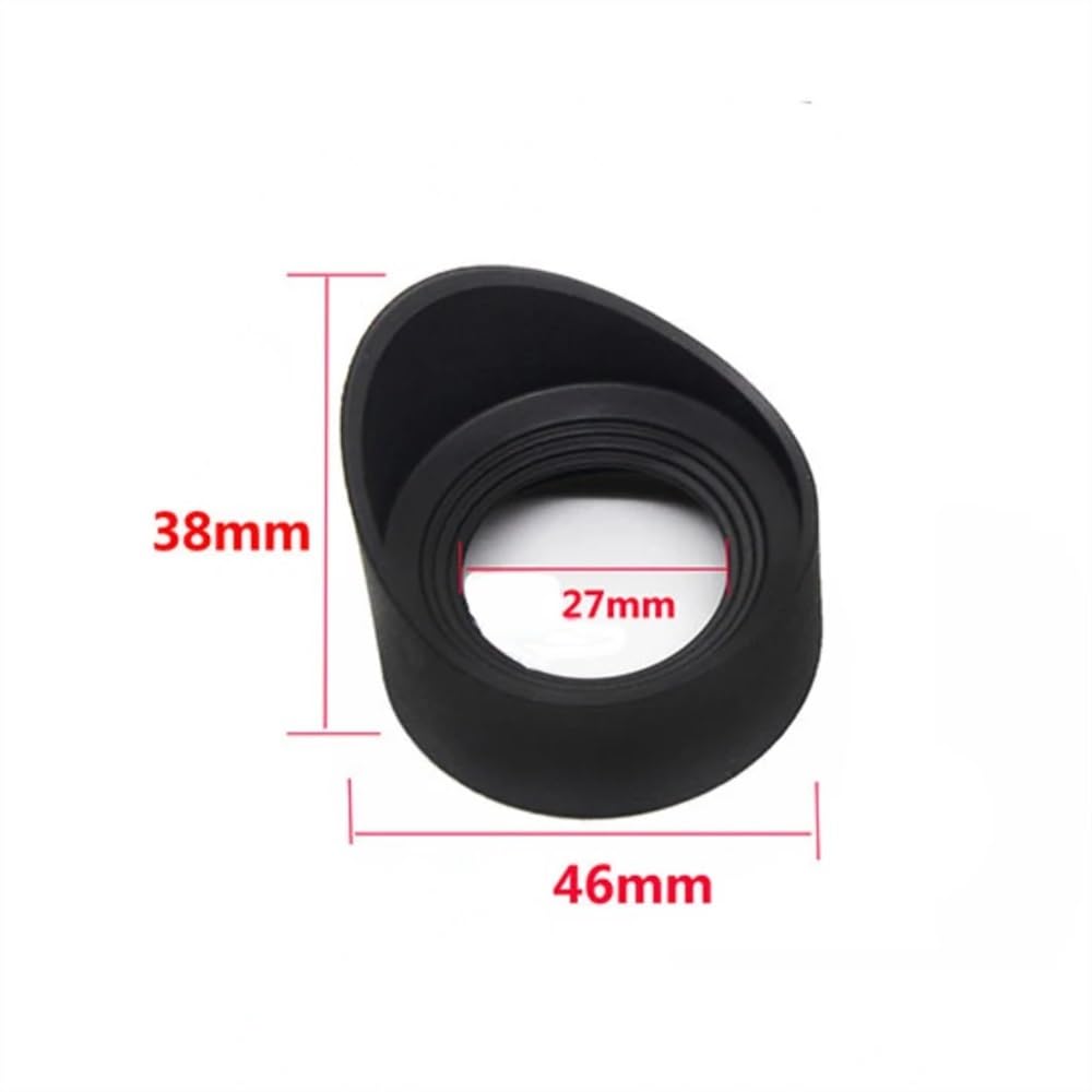 Accessori per microscopi 2 Pezzi paraocchi in Gomma 42-48mm oculare telescopio paraocchi in Gomma paraocchi paraocchi for binocolo 10x42 8x50 Durata e Prestazioni affidabili