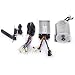 VEVOR Electric Motor 48V 1800W DC Motor 4500 RPM Rated Speed Brushless Motor and Controller with Throttle Pedal Wire Harness Set for Electric Scooter Go Kart E-Bike