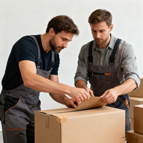 Molyorch 30 Stücke Pack Papier Kantenschutz, Paket von 30 Verstellbarer Kartonkantenschutz, für Bilderrahmen Verpackung Kartons Versand Packen Rahmen