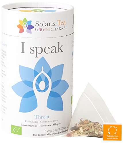 "I speak" BIO Tee - Be Better CHAKRA Yoga by Kerstin Linnartz, 15x biologisch abbaubare Teebeutel, (1 x 30 g)