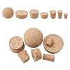 Shop INCREWAY 40-Piece Mixed Size Conical Wine Bottle Stopper Set, Tapered Cork Stoppers and Spherical Cork Balls for Wine Bottles, Glass Bottles, and Jars – INCREWAY
