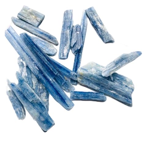 Pierre brute de quartz blanc cyanite aigue-marine minéral naturel