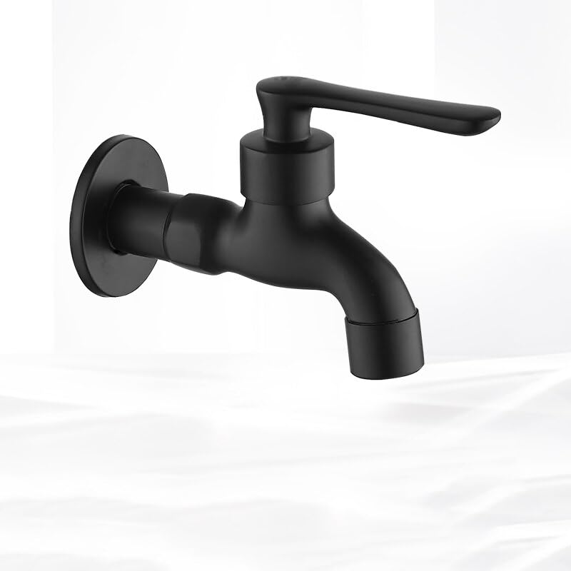 Robinet de piscine en laiton noir anti-fuite pour une installation extérieure durable