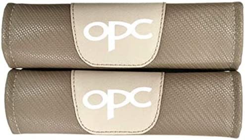 KAROB - KAROB 2 pièces Rembourrage Ceinture SéCurité pour Opel Zafira Vectra Insignia Regal Lacrosse Astra Mokka Opc, Seat Belt Padding Protections RembourréEs Soft,3/Beige