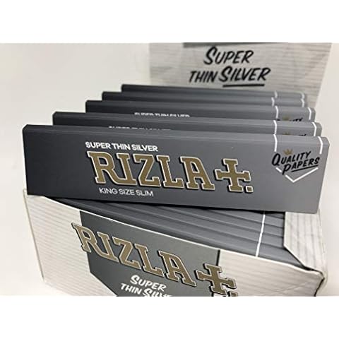 Rizla King Size Silver Slim Pack Of 10 Cover