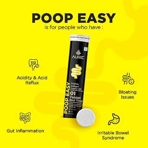 Auric Poop Easy Effervescent 60 Tablets