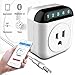 NASHONE Bluetooth Smart Plug App Remote Control Socket with Thermostat, Timing and Countdown Function, Digital Temperature Controller with Heating and Cooling Mode Pre-Wired Sensor Probe