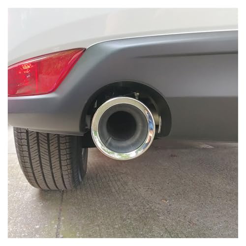 Punta de escape cromada para Mazda CX50, cubierta de silenciador estético trasero