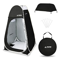 Tente Toilette Camping Pliable – Abri D'intimité 60x60x77cm, Légère 200g, Avec Sac