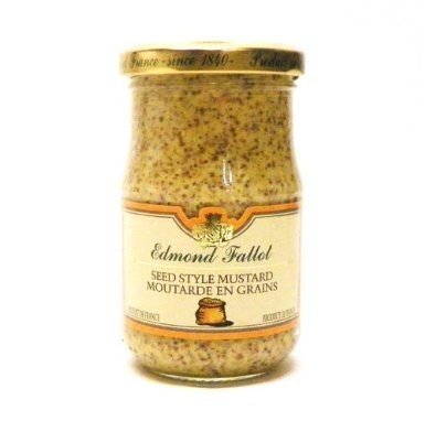 Grain Mustard Fallot French Dijon Old Fashioned Mustard Mustard-7Oz Jar, One By Edmond Fallot #TOP8