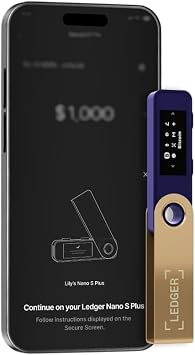 Ledger Nano S Plus - Classic Crypto Wallet (Ferro Fuchsia) | Compact, stay home 1.1