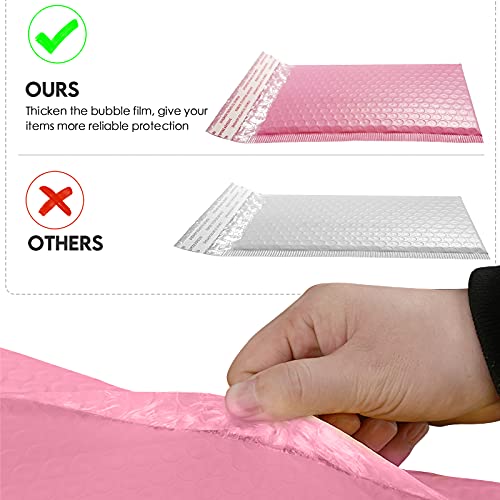 50 stuks Bubble Mailers Self Seal waterdichte gewatteerde enveloppen mailing verzending gift postzakken voor verpakking… - Afbeelding 6