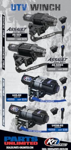 KFI U45-R2 Winch Kit (4500lb) miniatura 2