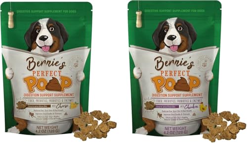 Perfect Poop Digestion & Health Supplement for Dogs: Fiber,