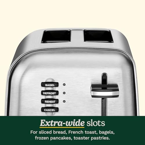 Cuisinart Metal Classic 2-Slice Toaster, 6 Settings, Brushed Stainless (CPT-160C) by Cuisinart - Image 3