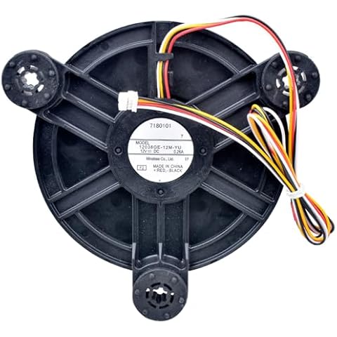 KIKIFAN for Haier Refrigerator Fan Motor Cooling Fan BCD-273WDG 12038GE-12M-YU 12V 0.26A Refrigeration Freezer Fan Good Working Cover