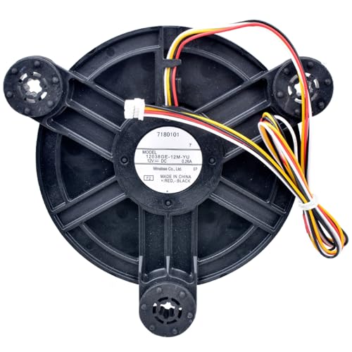 KIKIFAN for Haier Refrigerator Fan Motor Cooling Fan BCD-273WDG 12038GE-12M-YU 12V 0.26A Refrigeration Freezer Fan Good Working