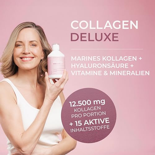 Flüssiges Kollagen Swedish Collagen Deluxe 500 ml mit Hyaluronsäure