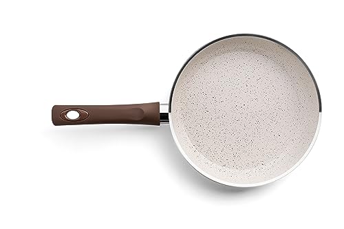 Jogo de Panelas 5 Peças Optima Vanilla, Com Revestimento Cerâmico e Fundo De Indução, Ceramic Life,