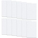 El paquete incluye: 1 paquete incluye 12 hojas de puntos de espuma adhesiva de doble cara, 2400 piezas de puntos de espuma adhesiva pequeños en total, una cantidad grande y suficiente puede satisfacer sus diversas necesidades adhesivas o suministros de oficina.