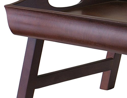 Winsome Wood Sedona Bed Tray, Antique Walnut #TOP3