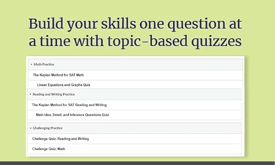SAT Total Prep, Fourth Edition (2026-2027): Includes 4 Full Length Practice Tests, 1,100+ Practice Questions + 1 Year Access to Online Quizzes and Video Lessons and Tutorials (Kaplan Test Prep)