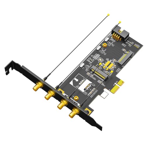 Carte M.2 Key B Key A vers PCIe X1 pour connexion internet SIM