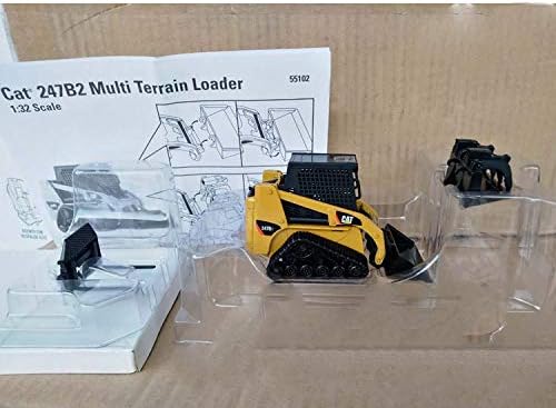 Miniatura 7 de para Caterpillar 247B2 Bulldozer 1/32 DIECAST Modelo Acabado Car Truck