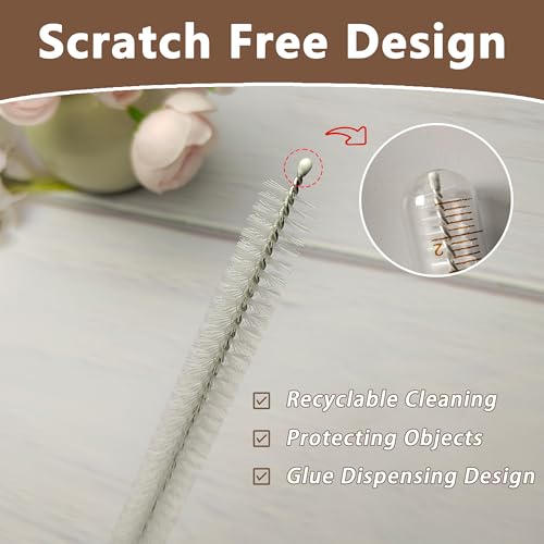 Image of Straw Cleaner Brush for Stanley Cup,10 inch Straw Brush for 40oz 30oz 20 oz Stanley Mugs,Stanley Straw Cleaner for Various Straws,Baby Bottles,Water Bottles and Hummingbird Feeders(4Pack).