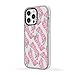 CASETiFY Impact iPhone 13 Pro Case [6.6ft Drop Protection] - Tigers by Grace Owen - Clear Frost