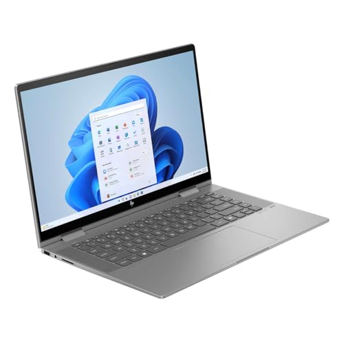 Image of HP Envy x360 2-in-1 Laptop 15.6 inch FHD IPS Touchscreen Intel Evo 12-Core Ultra 7 155U 32GB LPDDR5 2TB SSD Intel Iris Xe Graphics Thunderbolt 4 Wi-Fi 6E Backlit Keyboard 5MP IR Camera Win11 Home