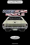  Composition Notebook: 71 Hotrod Muscle Car Oldtimer Youngtimer Men Women Kids Boys Journal/Notebook Blank Lined Ruled 6x9 100 Pages