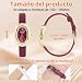 Imagen de APXEL Reloj de Cuero para Mujer