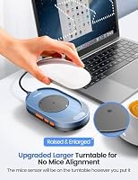 VAYDEER M4 Utra Mouse Jiggler mit App, Blau – Ansicht 7