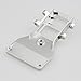 EPTNNASO Alloy Front Lower Arm Plate/Front Under Guard Silver for RC 1:10 CAR CC01-1PC Set