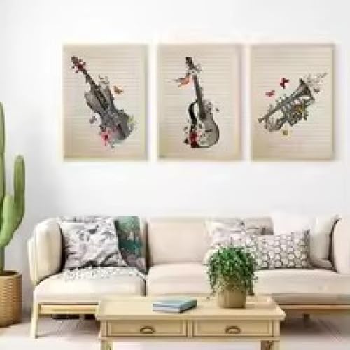 Images HD pour la décoration de la maison style moderne abstrait musical