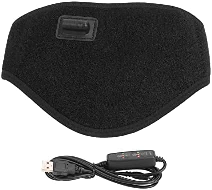 Poduszka grzewcza na karku, podgrzewana taśma na karku, elektryczna sprężarka na gorąco, USB, do łagodzenia bólu karku i sztywności, 3 regulowane temperatury, funkcja timera