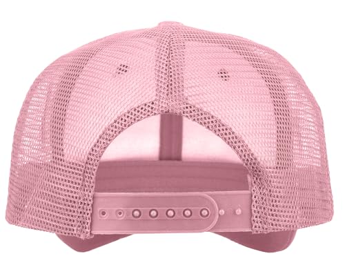 Image of Gelante Mesh Trucker Baseball Cap Snapback Hat Structured Front Panel